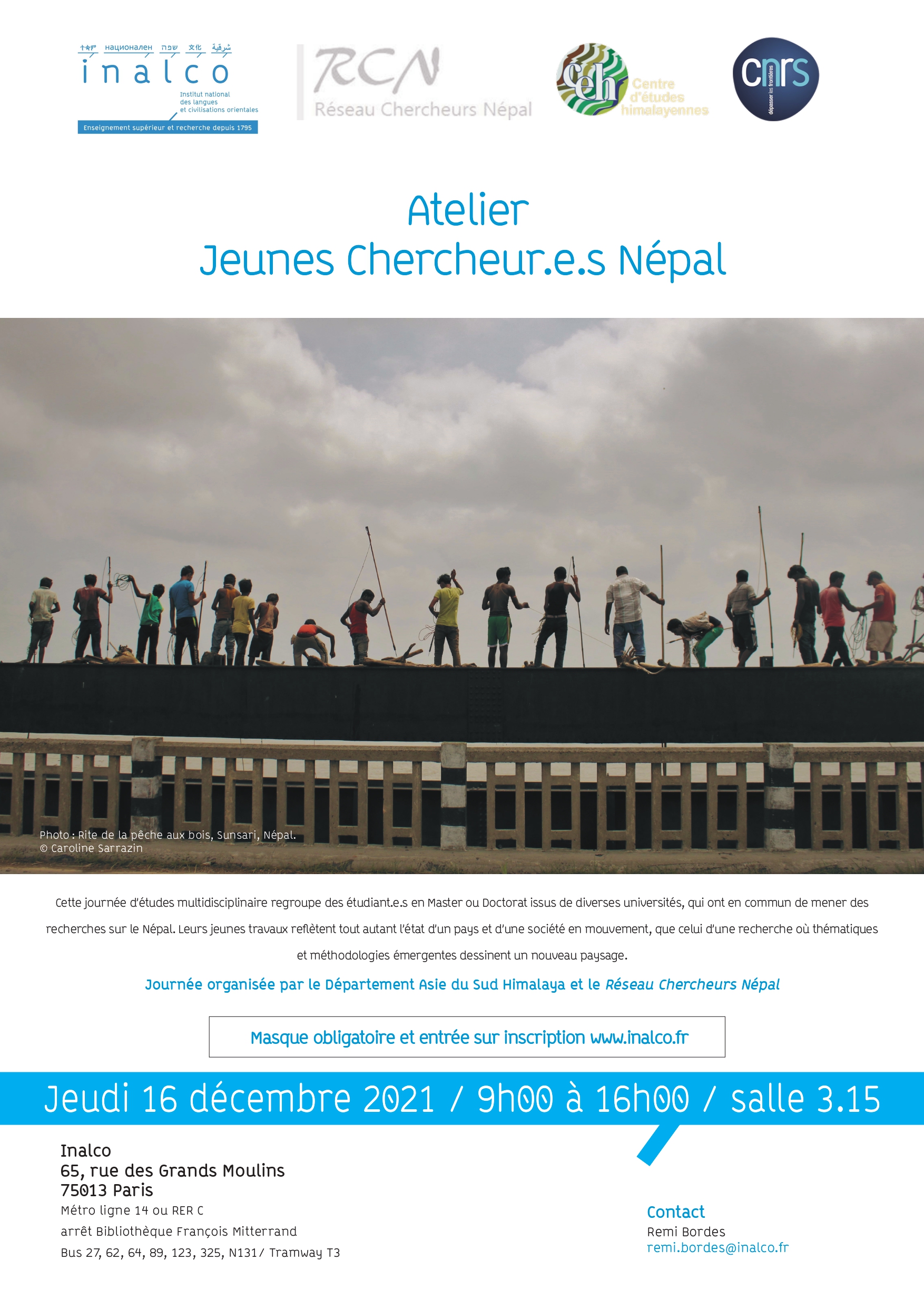 You are currently viewing Journées du Réseau Chercheurs Népal : Journée Jeunes Chercheur·e·s Népal — 16 décembre 2021, INALCO Paris